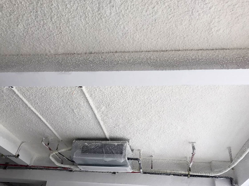 無機纖維噴涂上面是不是可以做涂料？